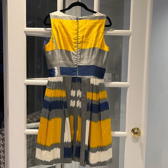 Oscar de la Renta 100% Silk Dress - Sz 10 - Picture 3 of 4